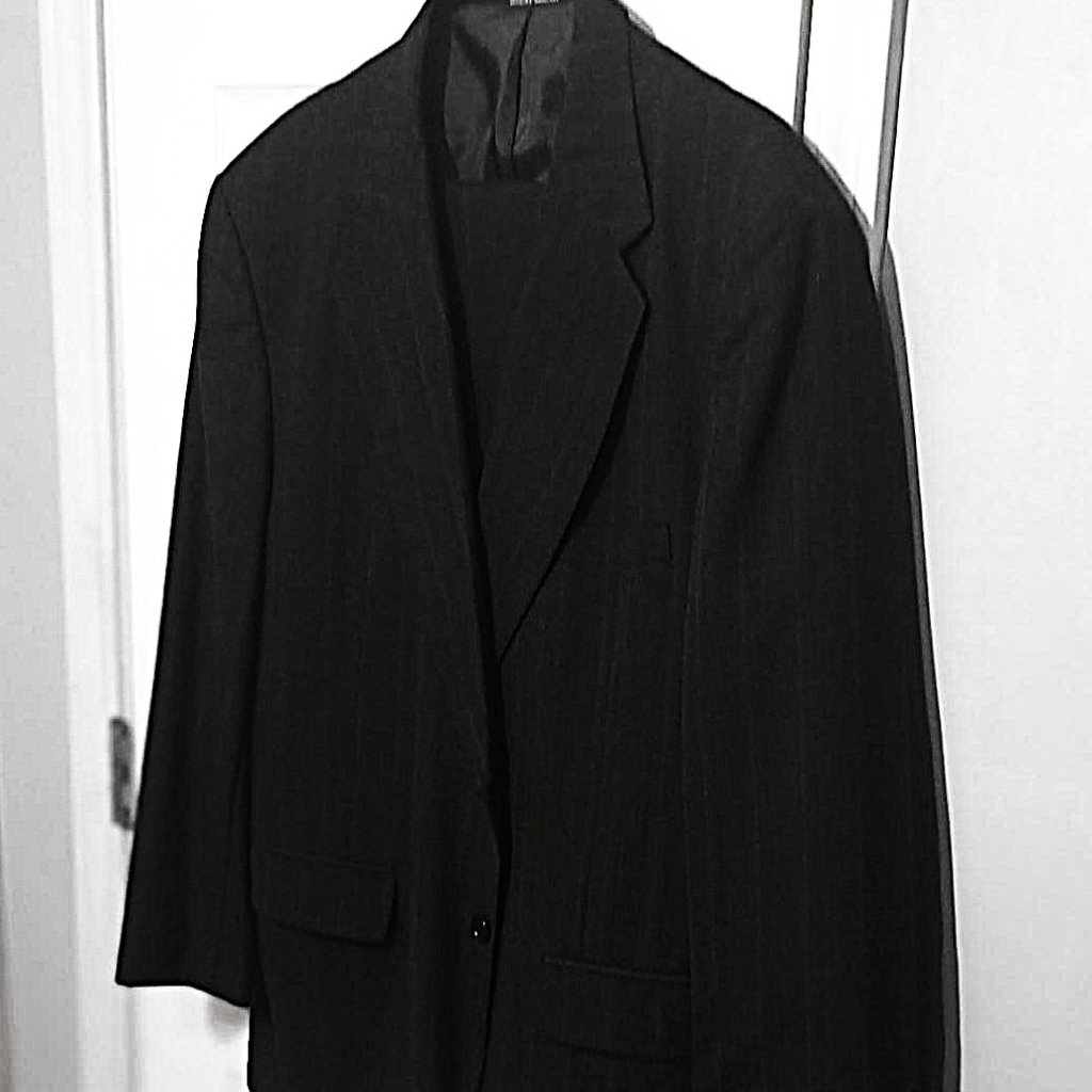 Towncraft Men Dark Gray 2 Peice Suit 44r